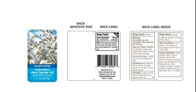 Island Cotton Antibacterial Hand Sanitizer Gel (Island Cotton 50157 117 01)